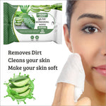 Skinic 100% Herbal Refreshing Wipes with Aloevera Fragrance