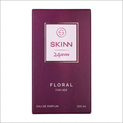 a bottle of skin 24 hour floral for her
