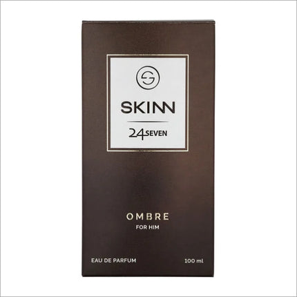 Lifestyle image of SKINN 247 Ombre 100 ml Eau De Parfum arranged with fresh lavender and mint leaves.