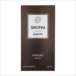 Lifestyle image of SKINN 247 Ombre 100 ml Eau De Parfum arranged with fresh lavender and mint leaves.