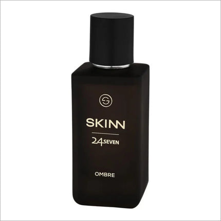 Close-up of SKINN 247 Ombre 100 ml Eau De Parfum highlighting the bold design and iconic brand logo.