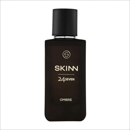 Beauty shot of SKINN 247 Ombre 100 ml Eau De Parfum showcasing its elegant glass bottle with intricate details.