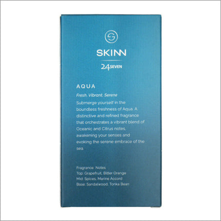 a blue box with a white label on it