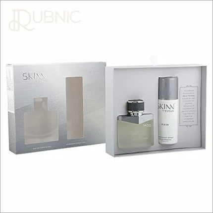 Skinn By Titan Raw Coffret For Men - PERFUME