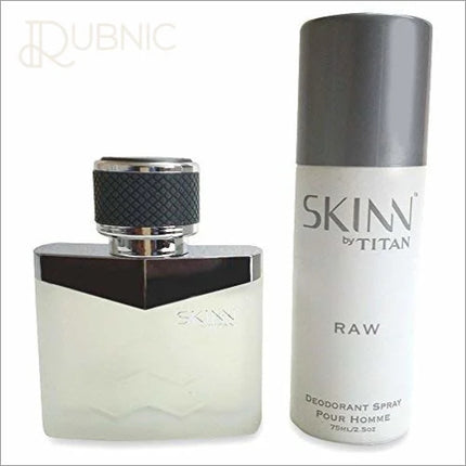 Skinn By Titan Raw Coffret For Men - PERFUME
