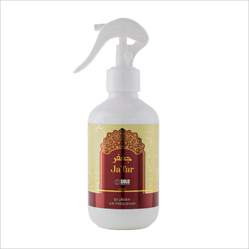 Solo Room Spray Ja'Far -300Ml, the premium room spray for home that enhances your living space with captivating fragrance.