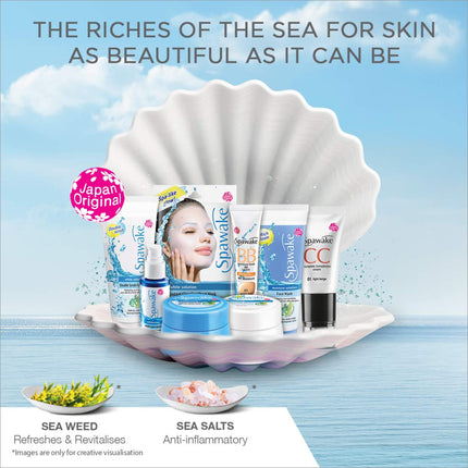 Dermatologically tested Spawake Anti Aging Face Cream, suitable for all skin types, emphasizing skin health.