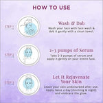 Ingredients of Spawake Anti Aging Face Serum, highlighting Vitamin E and sea minerals as core components for rejuvenated skin, enhancing its anti aging face serum claim.