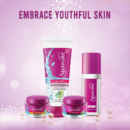 Japanese Quality assurance for Spawake Anti Aging Face Wash, formulated by Kose Laboratories.