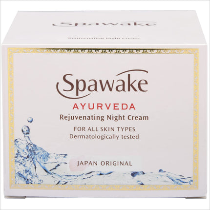 SPAWAKE Ayurveda Rejuvenating Night Cream 50 g - Infused with vitamins and minerals, this ayurvedic night cream revitalizes your skin.