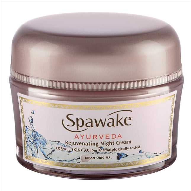 SPAWAKE Ayurveda Rejuvenating Night Cream 50 g - Nourishing ayurvedic night cream for rejuvenating skin.