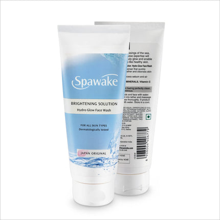 Spawake Vitamin C Face Wash showcasing its brightening formula, perfect for a glowing complexion, brightening face wash enriched with Vitamin C & B3.