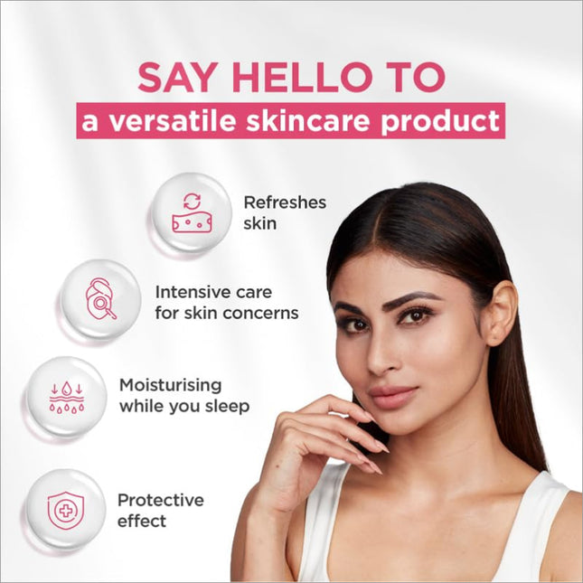 Dermatologically tested image representing Spawake Brightening Solution All in one Moist soothing gel 30gm, an effective brightening gel for face suitable for all skin types.