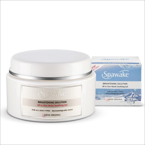 Spawake Brightening Solution All in one Moist soothing gel 30gm - a top choice brightening gel for face that hydrates and refreshes skin.