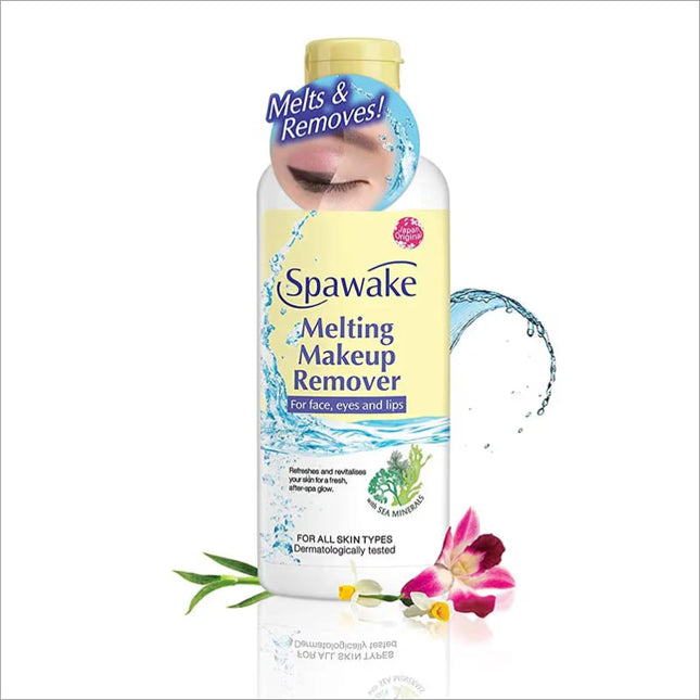 Spawake Gentle Makeup Remover 100gm - Soft Cream Formula with Sea Minerals for All Skin Types, ideal gentle makeup remover for removing impurities and makeup.