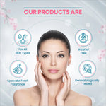 User applying Spawake Brightening Solution Milky Smooth Day Moisturiser to the face for hydration and brightness.