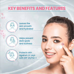 Before and after comparison of skin brightness using Spawake Brightening Solution Milky Smooth Day Moisturiser.