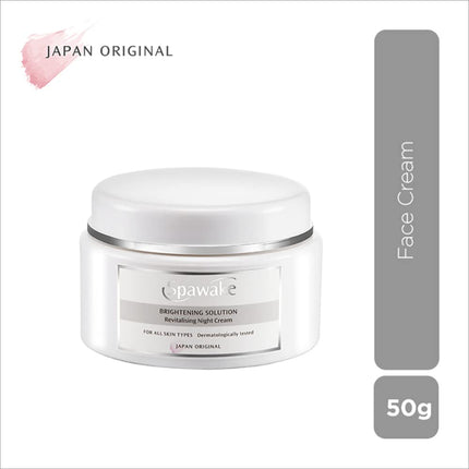 High-quality Japanese formulated Spawake Vitamin C Night Cream crafted under Kose Laboratories for superior skincare.