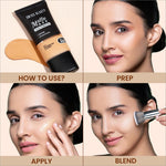 Swiss Beauty 24-Hour Foundation With Hyaluronic Acid