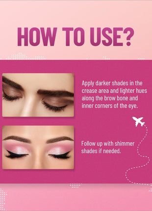 Swiss Beauty 24/7 Passport Eyeshadow Palette - eye shadow