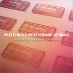 Swiss Beauty All About Lip Palette With 10 Pigmented Colors