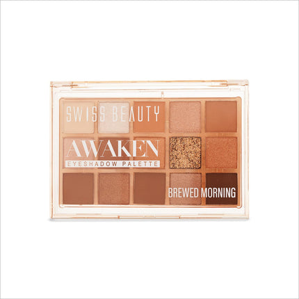 Swiss Beauty Awaken Eyeshadow Palette | Matte + Shimmer