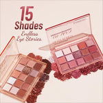 Swiss Beauty Awaken Eyeshadow Palette | Matte + Shimmer