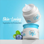 Lifestyle shot of Swiss Beauty Care Dew Lock Day Cream With SPF 15+++ being applied, showcasing its moisturizing properties and daily sun protection, recommended day cream with spf.