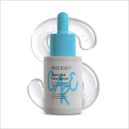 Care Dew Lock Face Serum bottle with a sleek design, showcasing the best face serum for radiant skin.