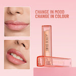 Swiss Beauty Color Changing Lip Balm color change result