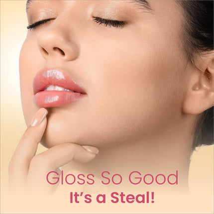 Swiss Beauty Moist Heist Colour Changing Lip Oil in various shades displayed in a natural setting.