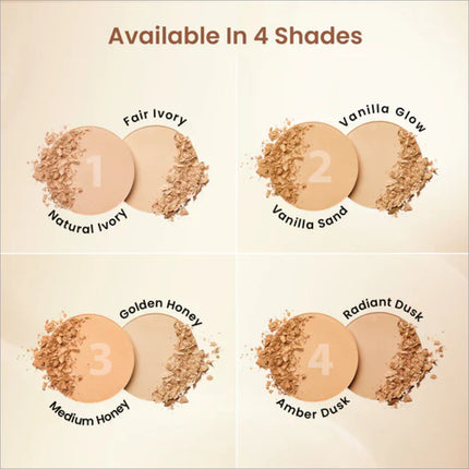 Swiss Beauty Double Duty Compact Powder - Oil Control Setting Powder