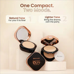 Swiss Beauty Double Duty Compact - Shade Swatches Multi Color Range