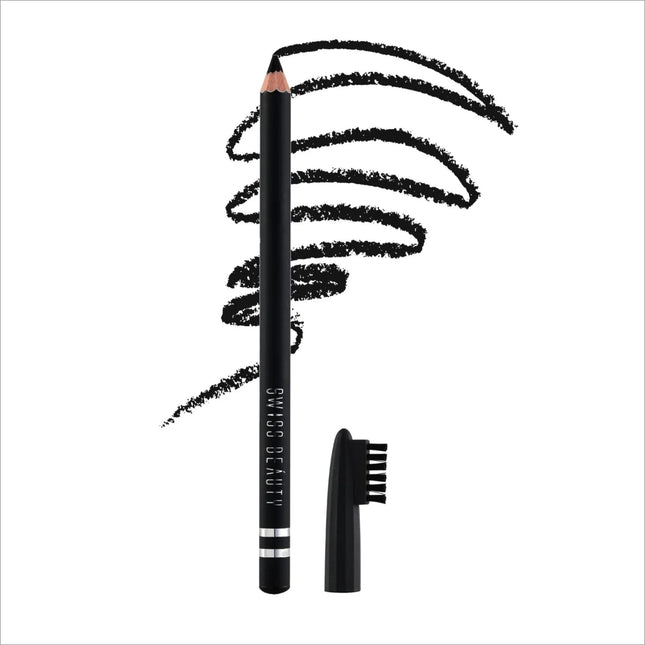SWISS BEAUTY EYEBROW PENCIL - Shade No. 1 — BLACK - eyebrow