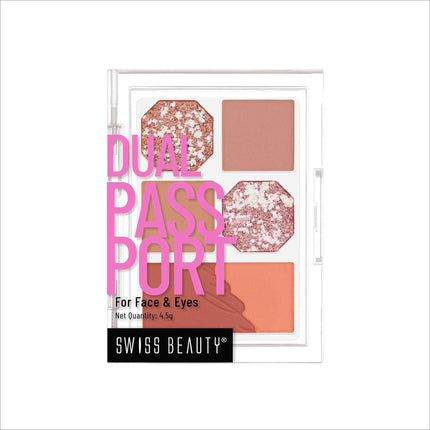Swiss Beauty Face and Eye Dual Passport Palette - Shade No.