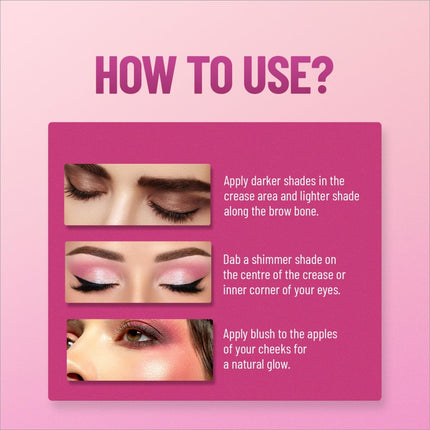 Swiss Beauty Face and Eye Dual Passport Palette - eye shadow
