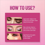 Swiss Beauty Face and Eye Dual Passport Palette - eye shadow