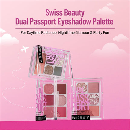 Swiss Beauty Face and Eye Dual Passport Palette - eye shadow