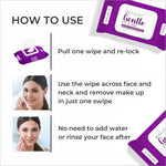 Swiss Beauty Gentle Eye and Face Makeup Remover Wipes - WET