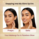A radiant glowing complexion achieved with swiss beauty glow up makeup fixer for dewy radiance and long-lasting beauty glow