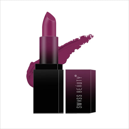 Swiss Beauty Hd Matte Pigmented Smudge Proof Lipstick -
