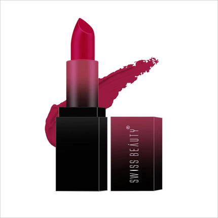 Swiss Beauty Hd Matte Pigmented Smudge Proof Lipstick -