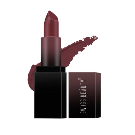 Swiss Beauty Hd Matte Pigmented Smudge Proof Lipstick -