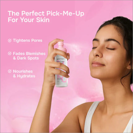 Care Glow Fusion Face Toner on a stylish vanity, showcasing its benefits as a hydrating facial toner.