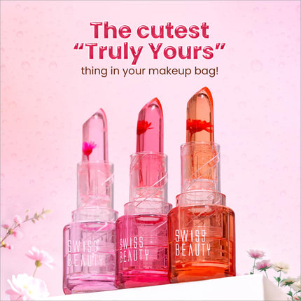 Swiss Beauty Jelly Bloom pH Lip Balm | Colour-Changing Tint | Eco-friendly, cruelty-free, and paraben-free.