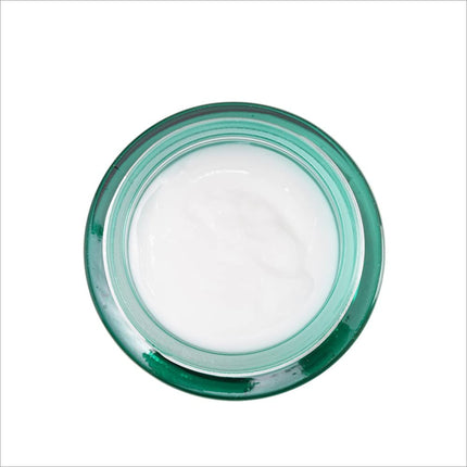 Close-up of Swiss Buty Lightweight Non-Greasy Brightening Day Cream with Vitamin C, showcasing its creamy texture - Ideal brightening day cream for all skin types.