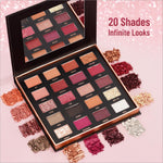 Swiss Beauty Power Stage Eyeshadow Palette with 20