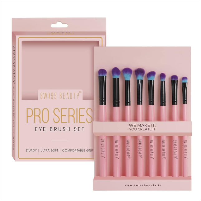 Swiss Beauty Pro Eye Brush Set - Makeup Brushes