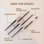 Swiss Beauty Professional Face & Eye Brush Set of 12