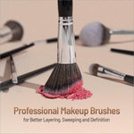 Swiss Beauty Professional Face & Eye Brush Set of 12